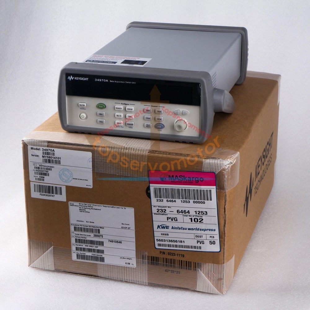 ONE NEW keysight data acquisition switch 34970A