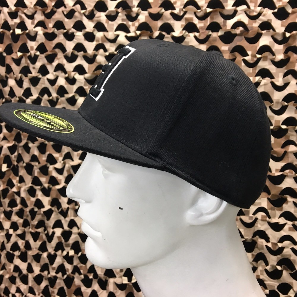 NEW HK Army Flex Fit H Hat - Black - Small/Medium
