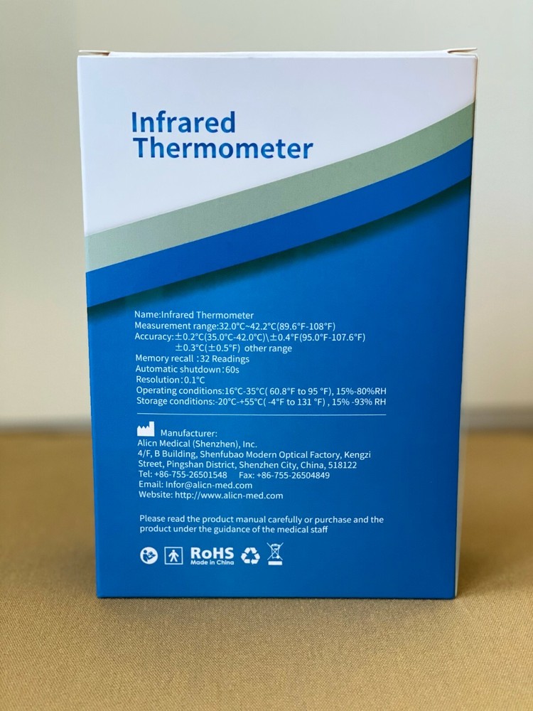 Non-Contact Forehead Infrared Thermometer