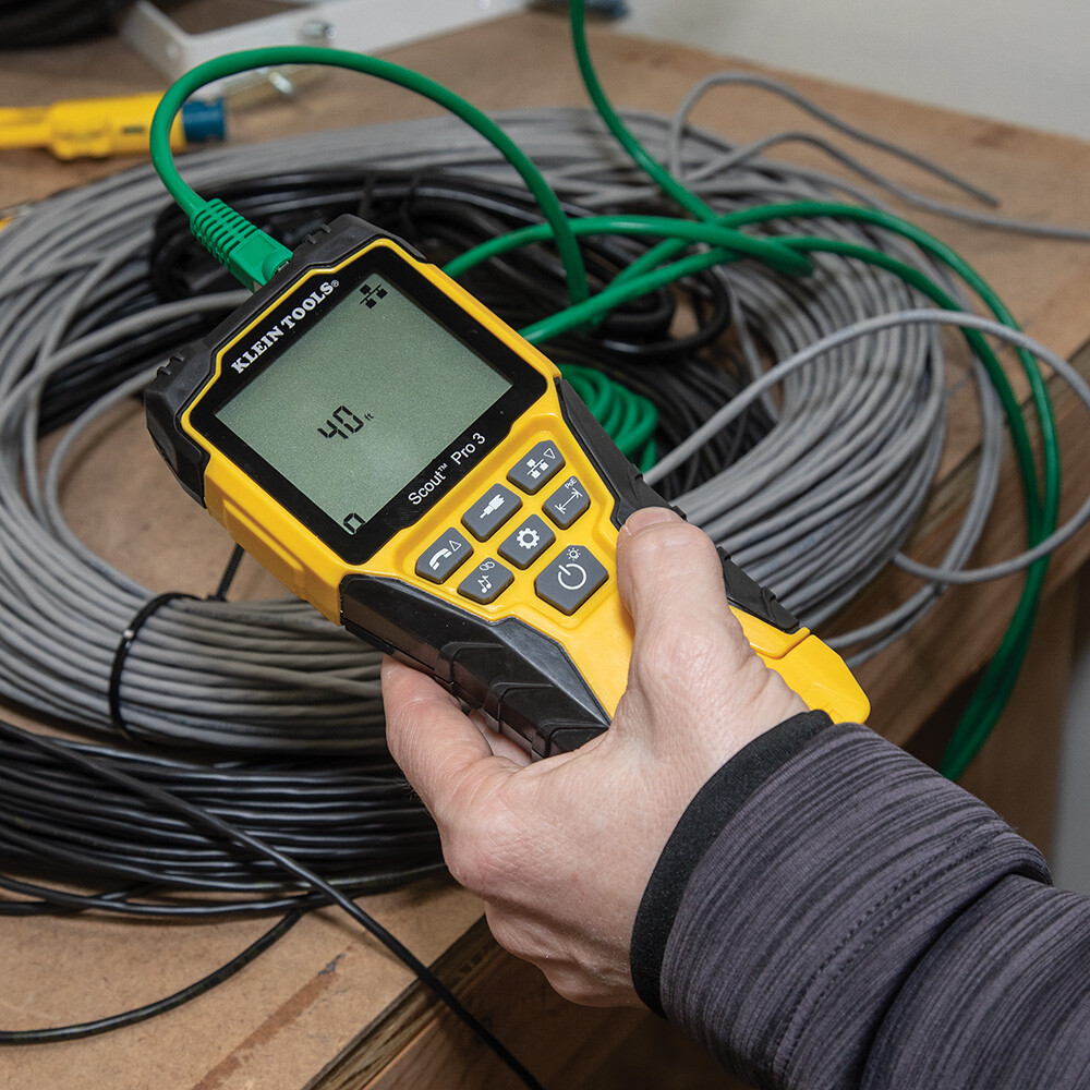 Klein Tools VDV501-853 Scout® Pro 3 Tester with Test + Map™ Remote Kit