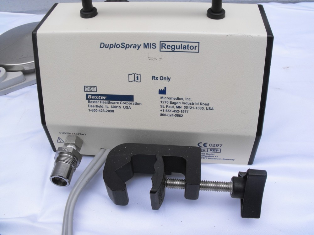 Baxter Duplospray MIS regulator, excellent condition