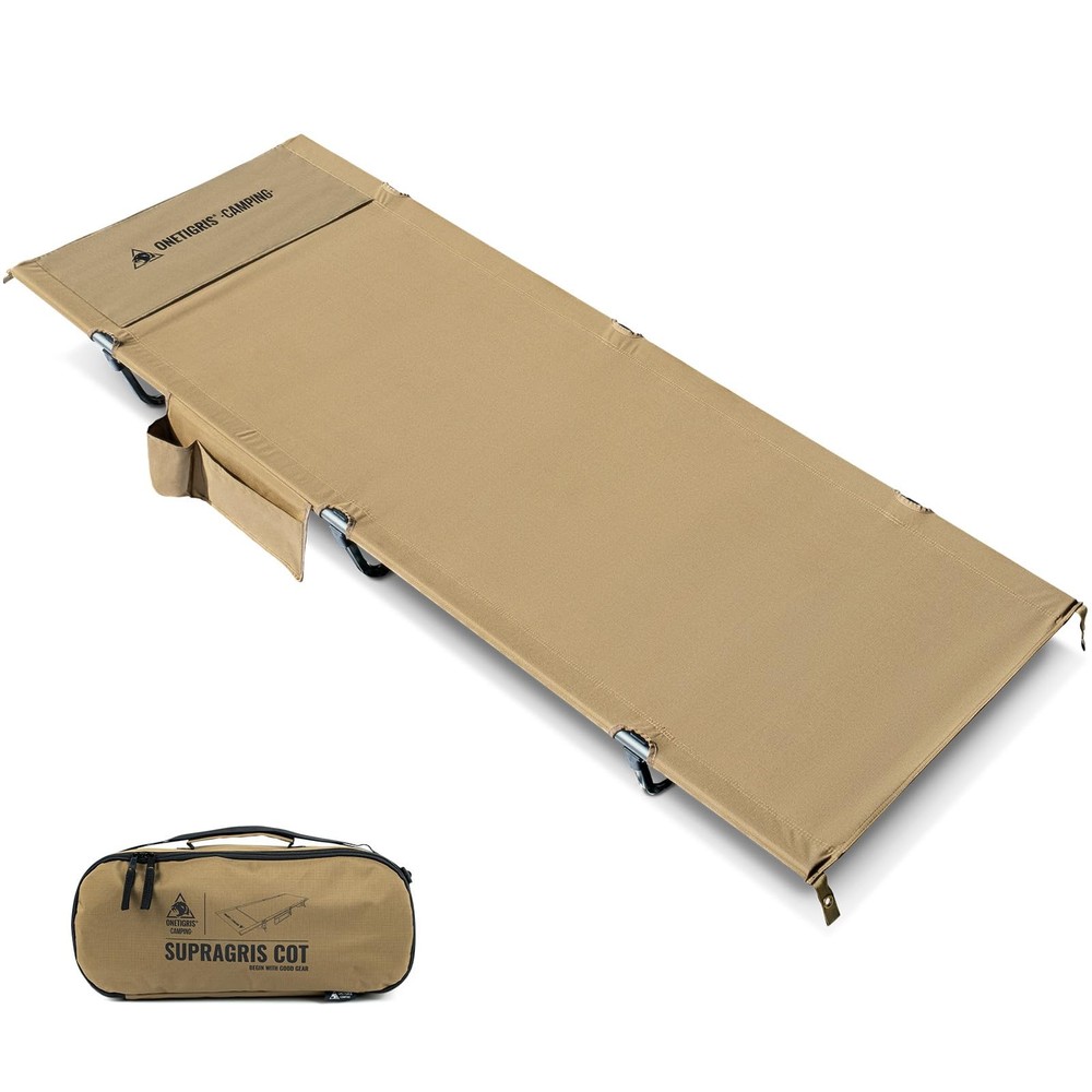 SUPRAGRIS Camping Cot, Support Up to 400lbs, Lightweight Comfortable Folding ...