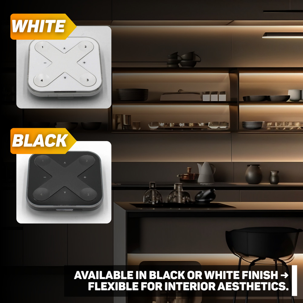 Casambi basicDIM Bluetooth LED Wall Remote Control ~ Model Xpress-LR