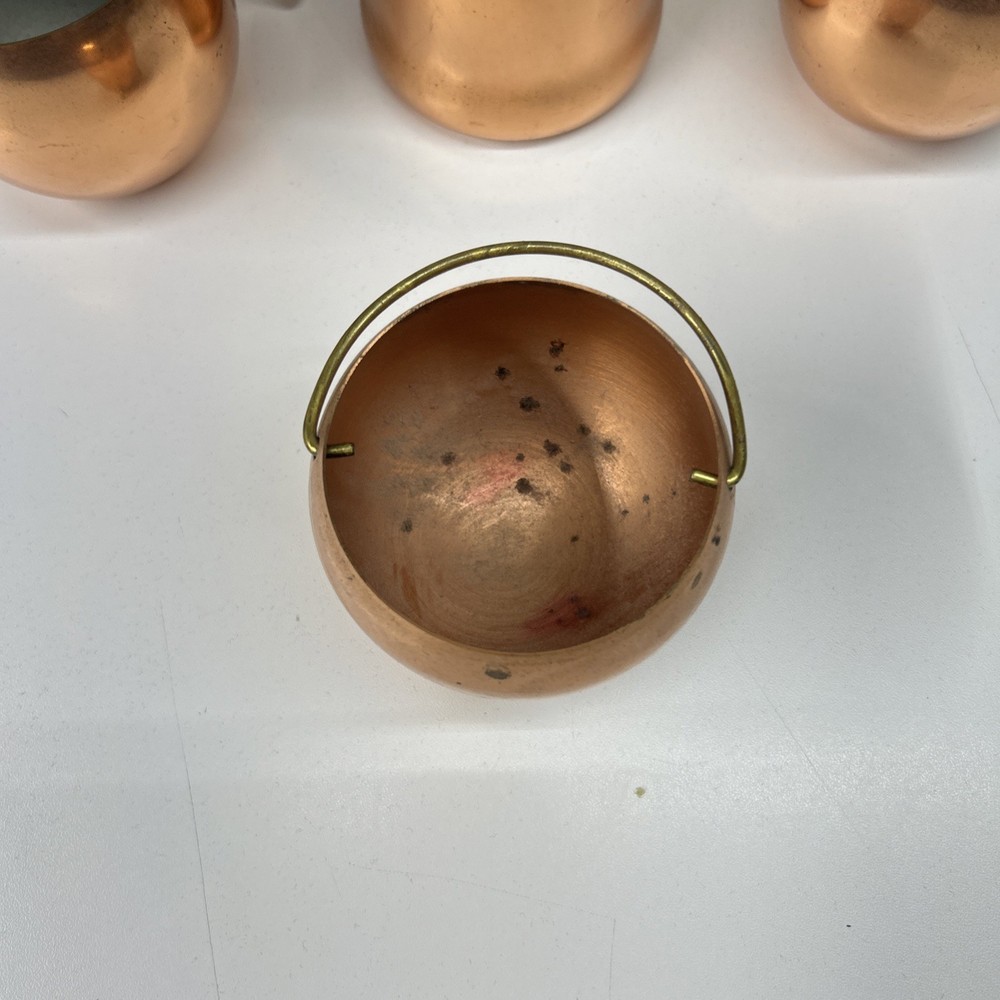Coppercraft Guild Copper Set Cauldron Moscow Mule Cup