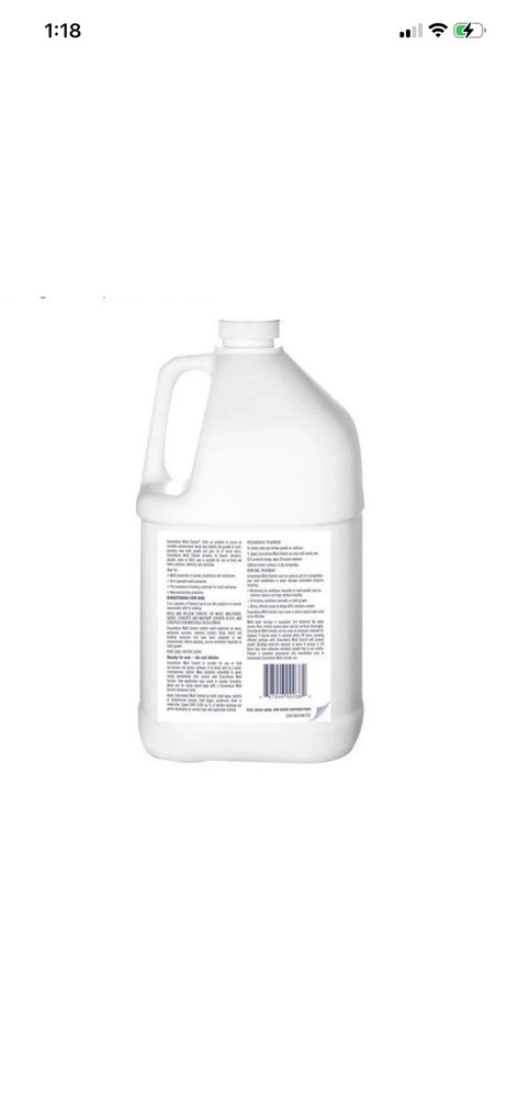 Concrobium Mold Control Liquid Unscented 1 Gallon EPA Registered Biodegradable