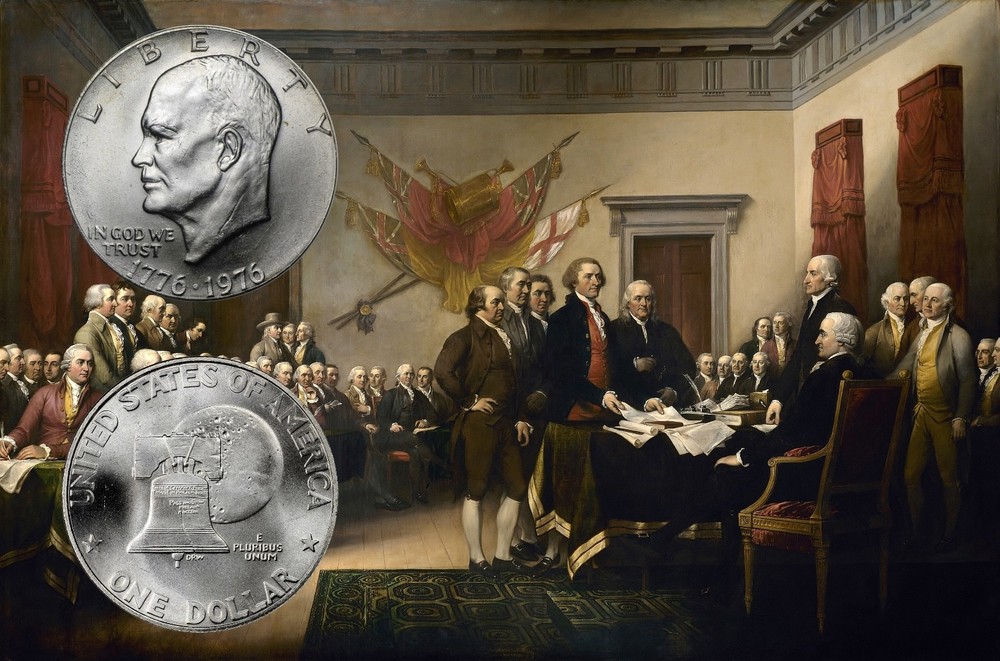 1976 Bicentennial Eisenhower Dollars