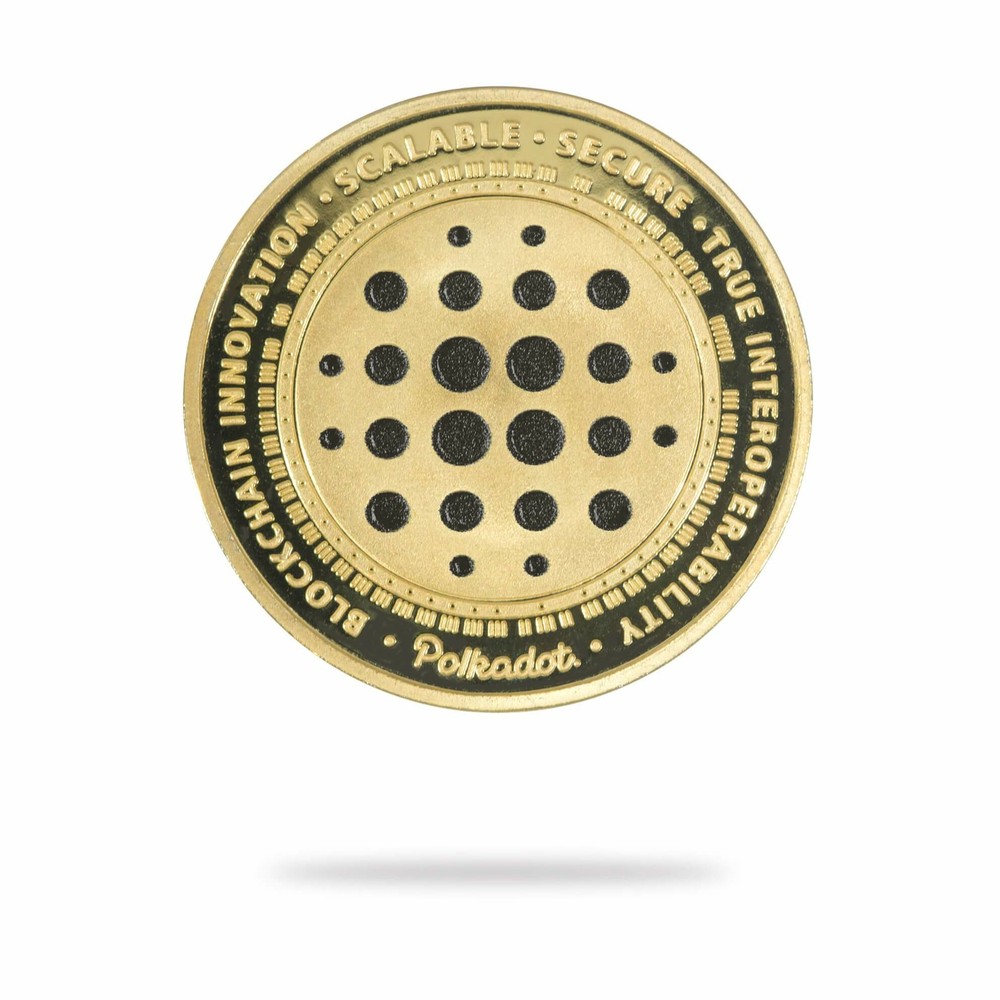Cryptochips | Polkadot (DOT) Physical Cryptocurrency Coin