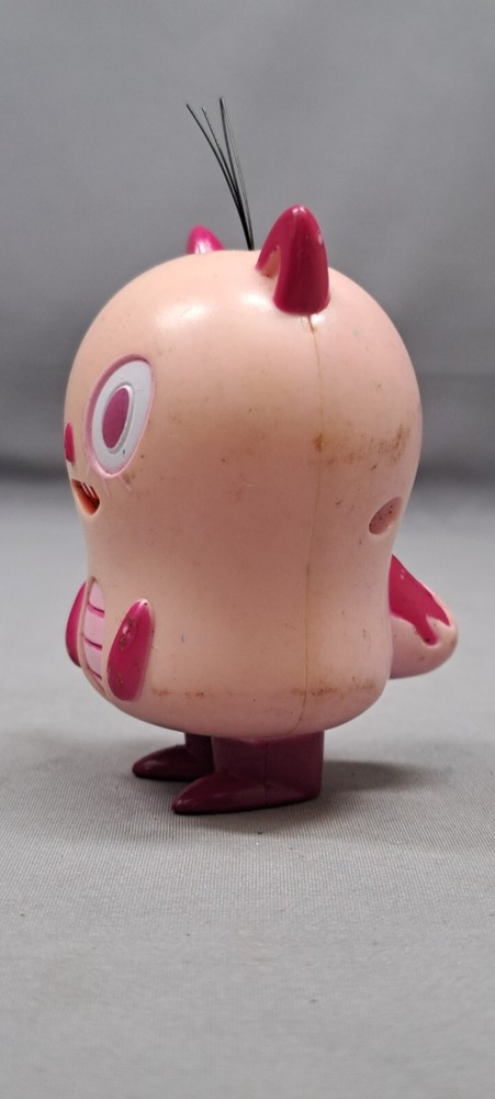 Moji Mi Interactive Talking Emoticon Monster Figures- Pink 2.5"