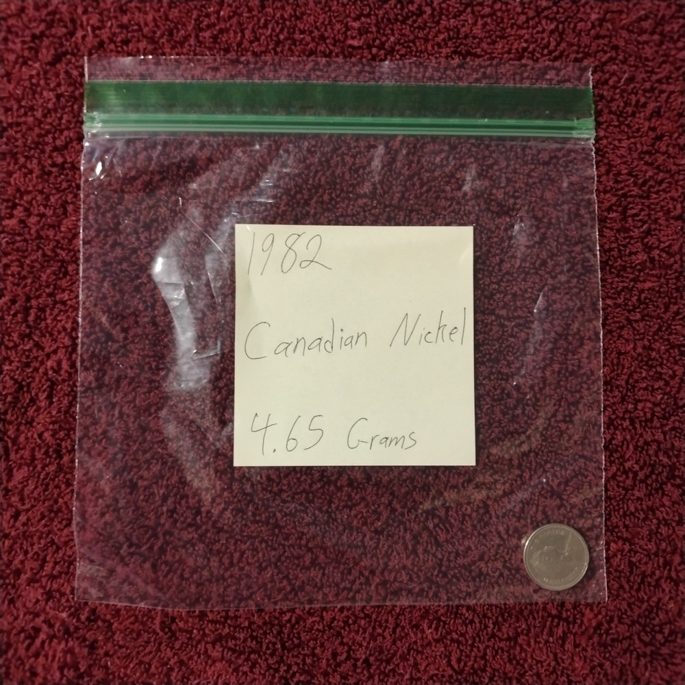1982 - One (1) Canadian Nickel