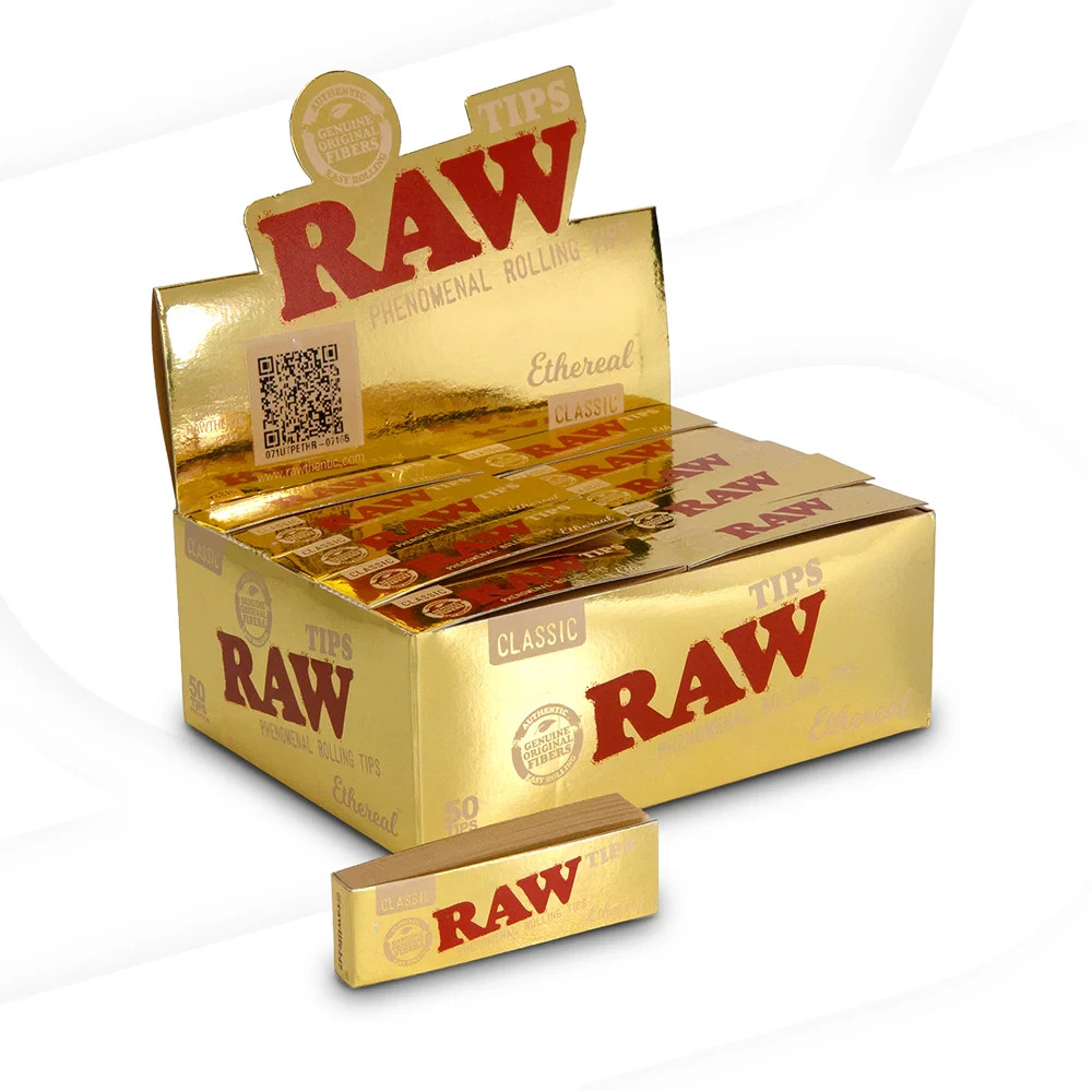 RAW Ethereal Rolling Tips | Full Box