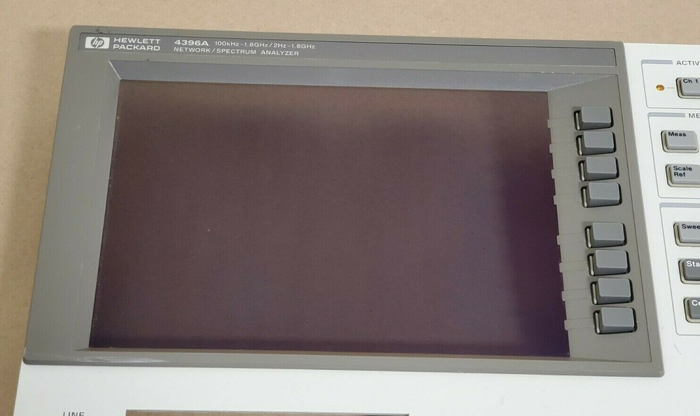 Front Panel for HP 4396A Network Spectrum Analyzer