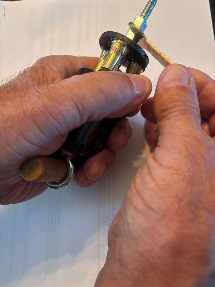 Black powder revolver loader