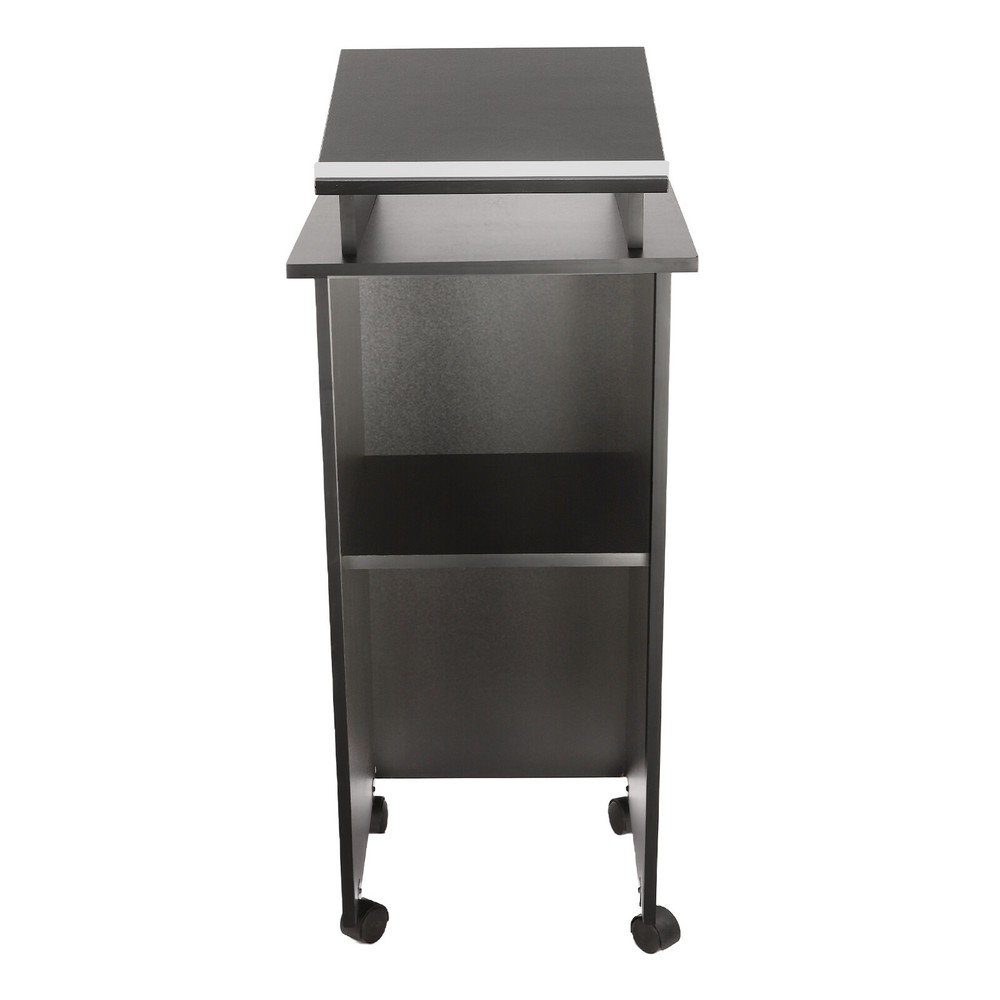 Ecological Rolling Adjustable Storage Medical Laptop Computer Cart for Classroom
