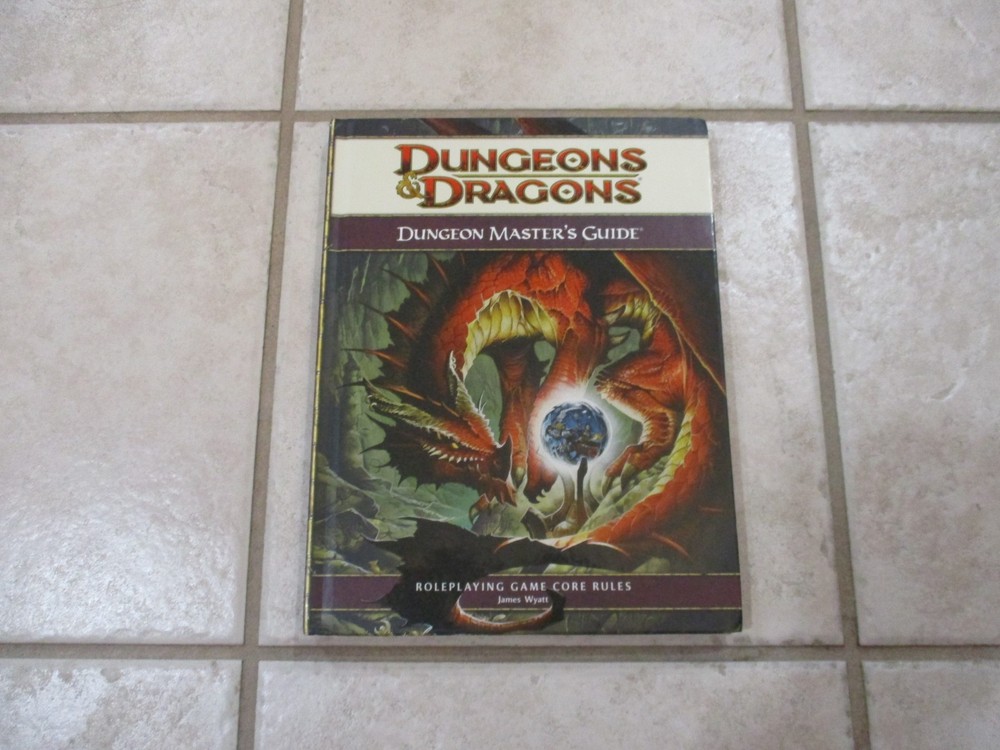 D&D D20 4.0 4th Ed Dungeon Master's Guide