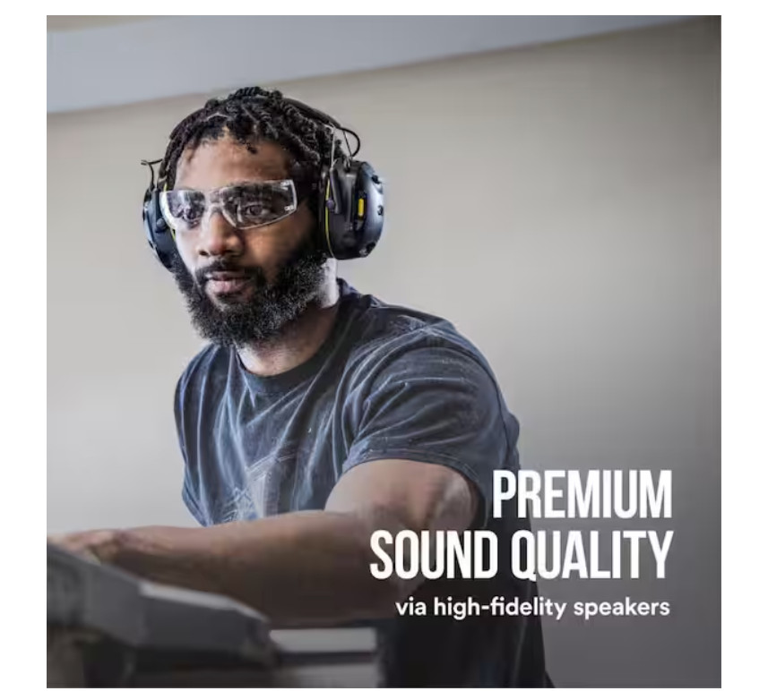 3M WorkTunes Connect Hearing Protector with Bluetooth Technology