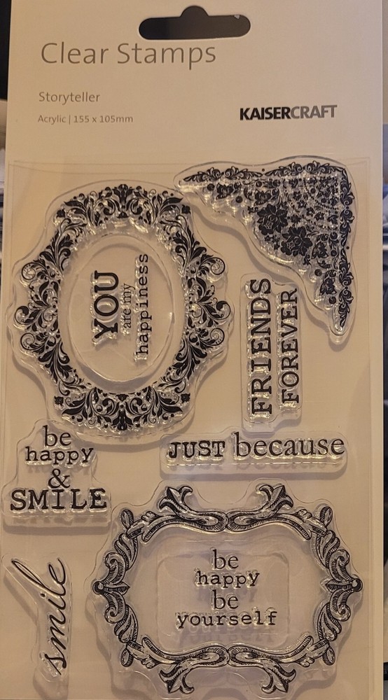 Kaisercraft clear stamp set