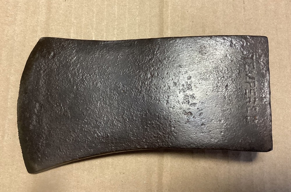 Vintage Axe Head Tempered