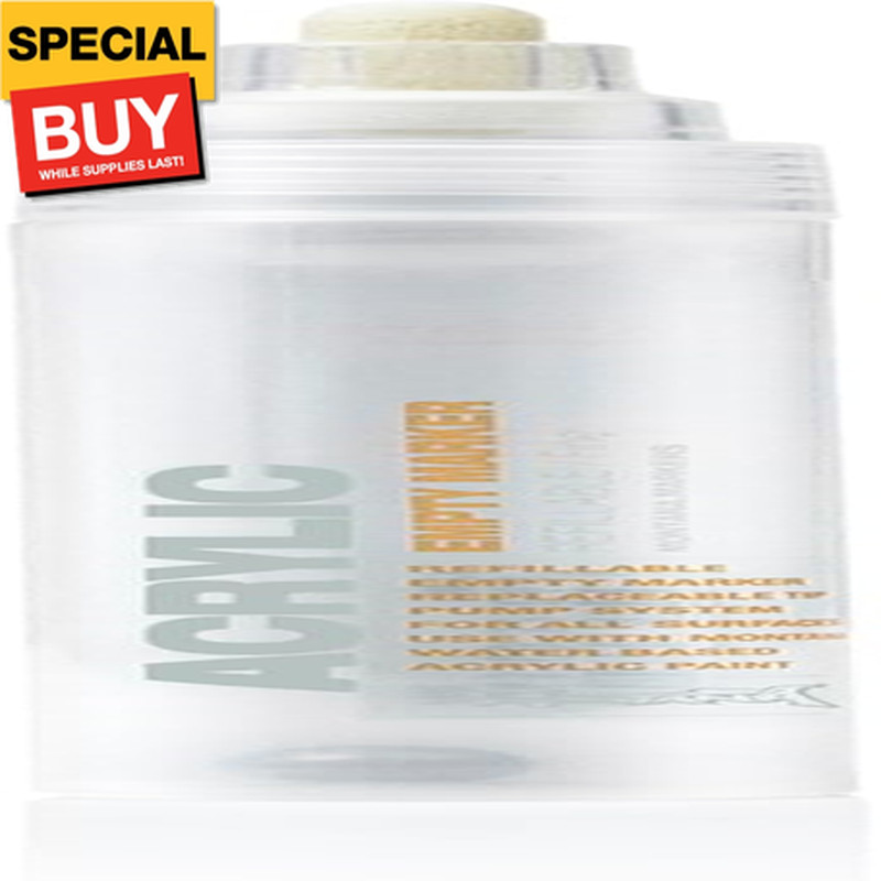 Cans  Acrylic Empty, 2mm Paint Marker