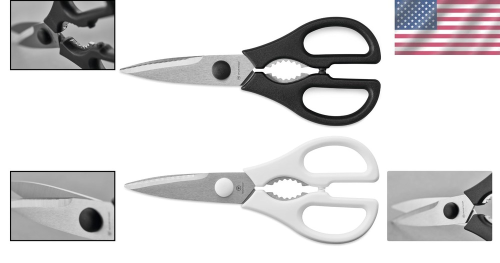 2-Pack Kitchen Shears - Black & White