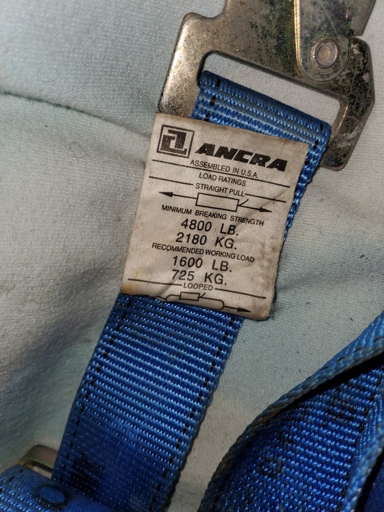 Ancra Cargo Tie Down Strap w/ Flat Hook,