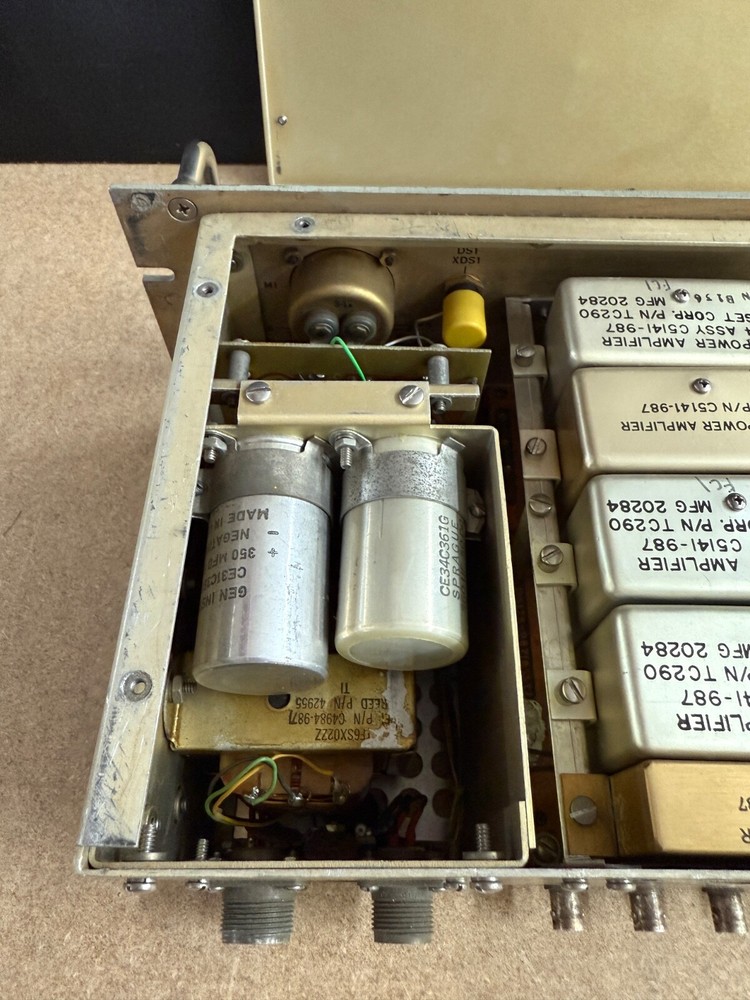 Frequency Electronics RF Amplifier FE70 FE 70 Working MIL-Spec Ham Radio