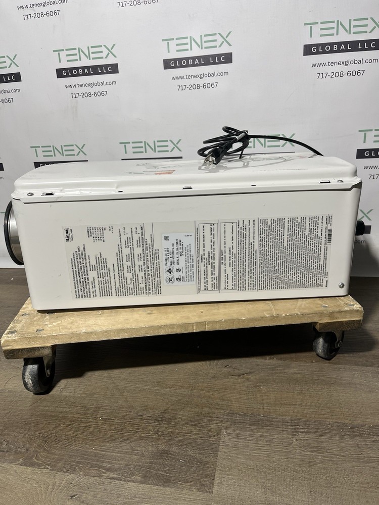 Rinnai V75iN Indoor Tankless Water Heater 180k BTU Natural Gas (B-28 #1606)