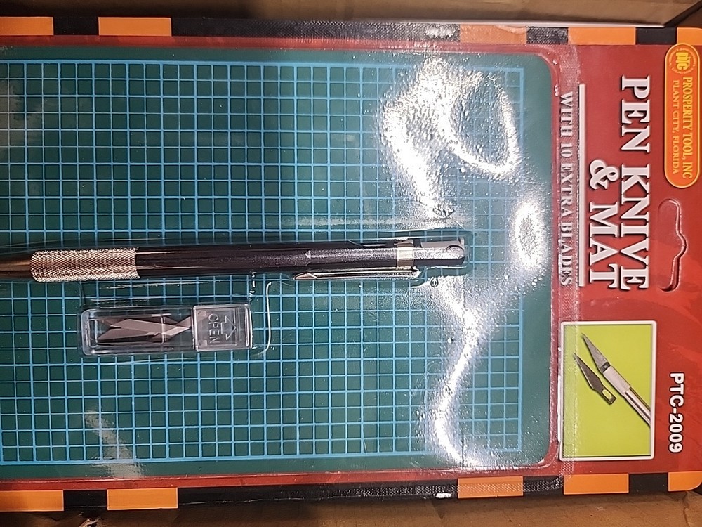 Pen Knife & Mat +10 Extra Blades