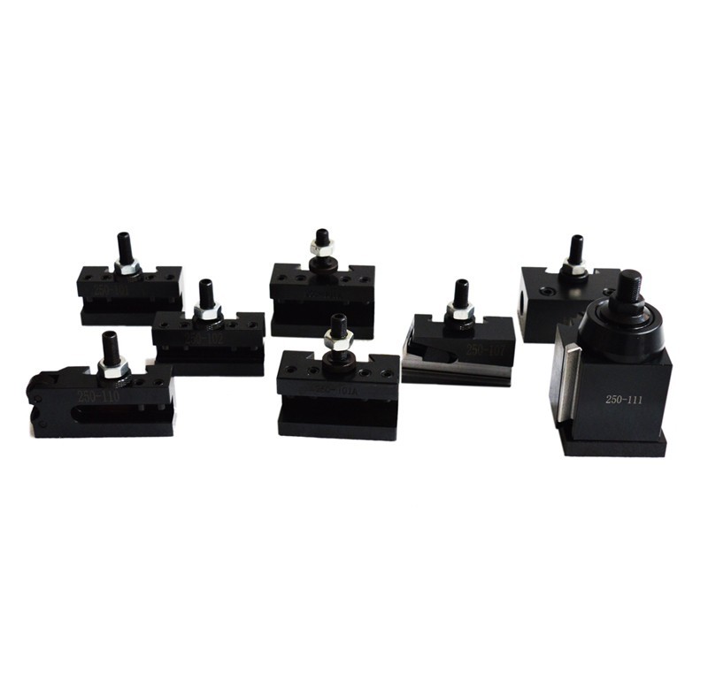 8pcs/set 250 Series Quick Change Tool Post Multi-function Machine Tool Fixture