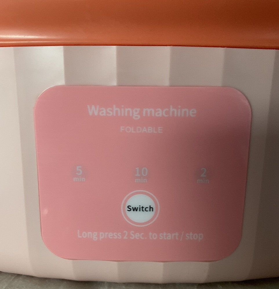 Portable Washing Machine,Foldable Mini Washing Machine,Small Washer