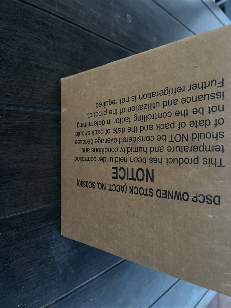 Official Military MRE Cases