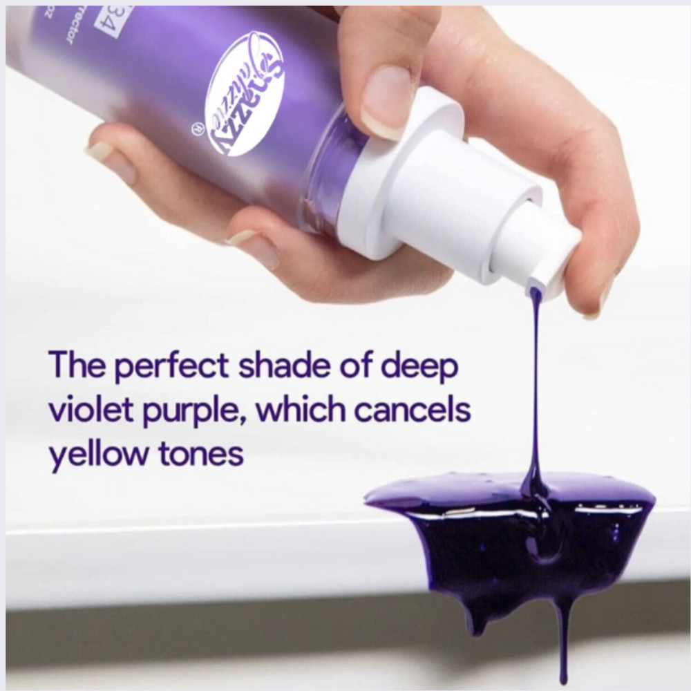 V34 Purple Color Corrector Teeth Toothpaste Most Effective Whitening
