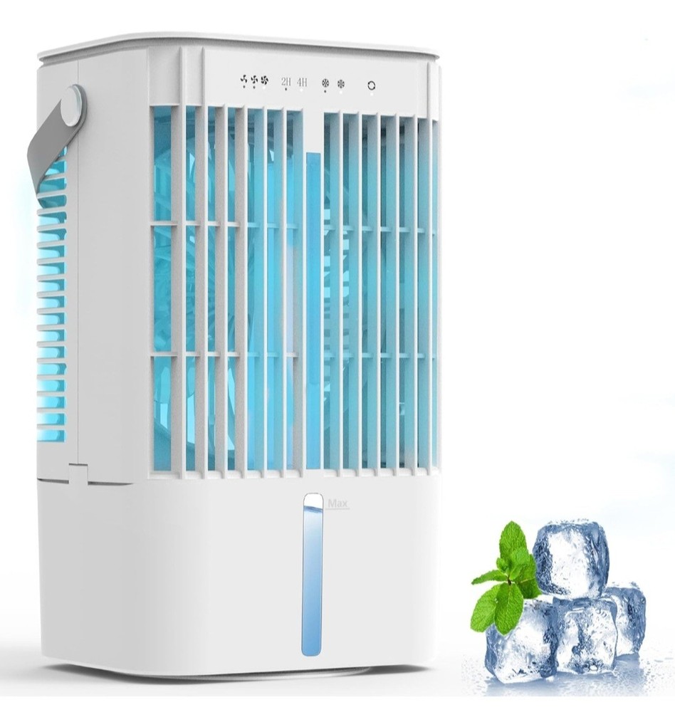 Portable Air Conditioner, 1200mL Evaporative Air Cooler, Personal Mini Air...