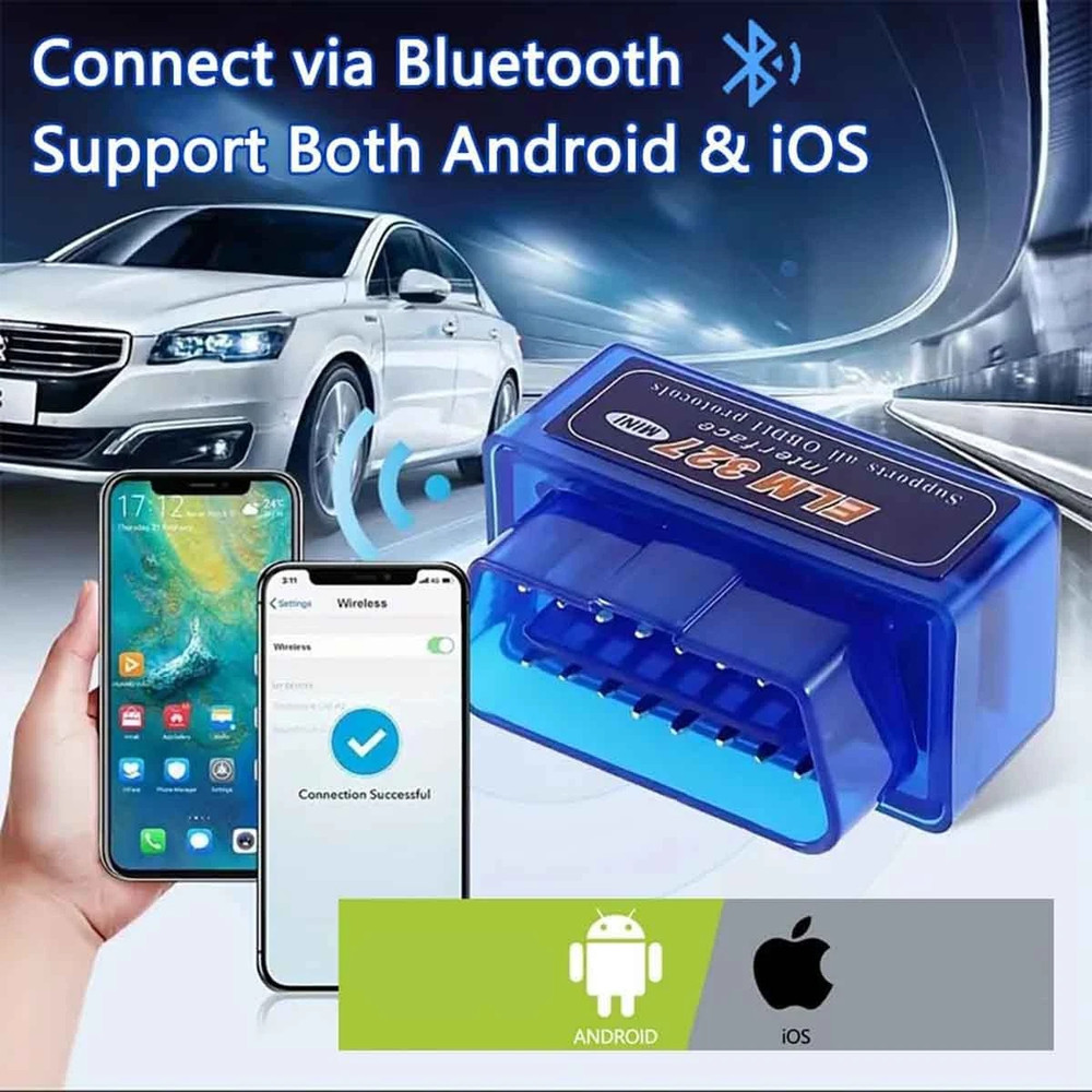 Automotive OBD2 Scanner Code Reader Car Diagnostic Scan Tool Check Engine Error