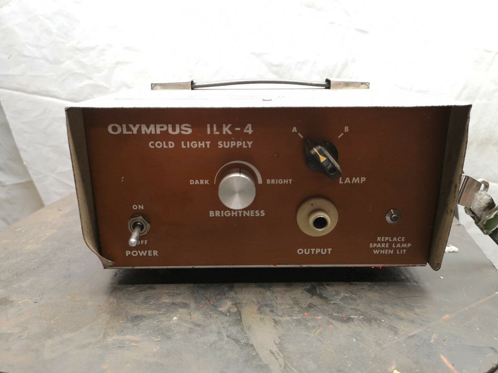 Olympus Borescope Pair w/ Olympus ILK4 COLD Light source with Case 225
