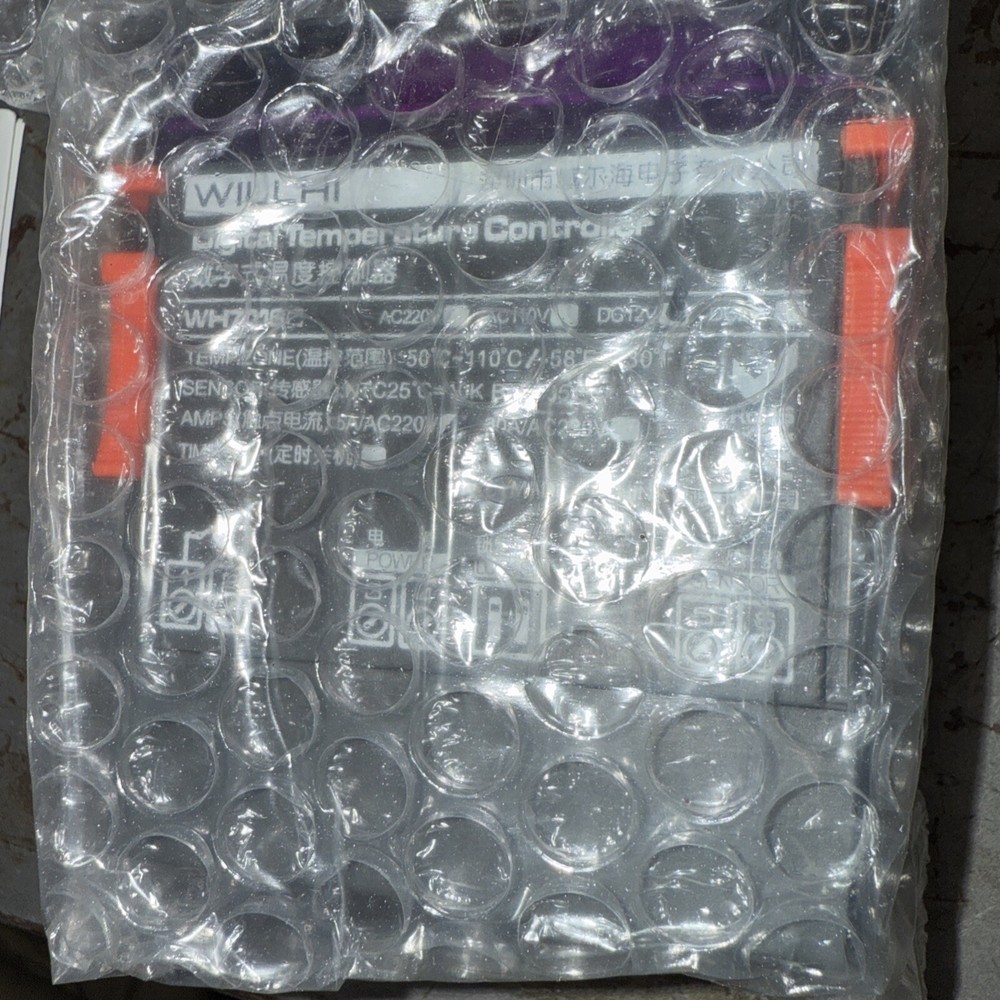 WILLHI WH7016 Temperature Controller DC 12V Digital Thermostat Switch NOS