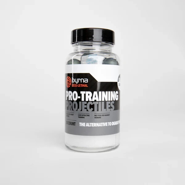 BYRNA Training Inert Projectiles .61 Caliber Rounds - 25 Count
