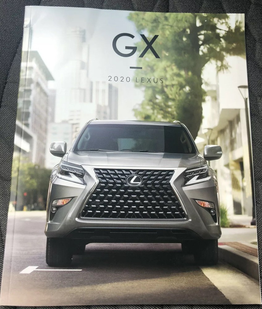2020 LEXUS GX 42-page Original Sales Brochure
