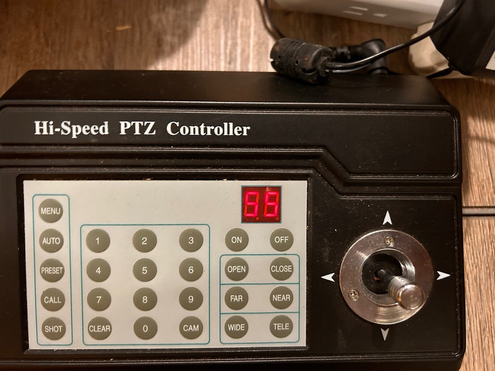Hi-Speed PTZ Controller With Power Supply