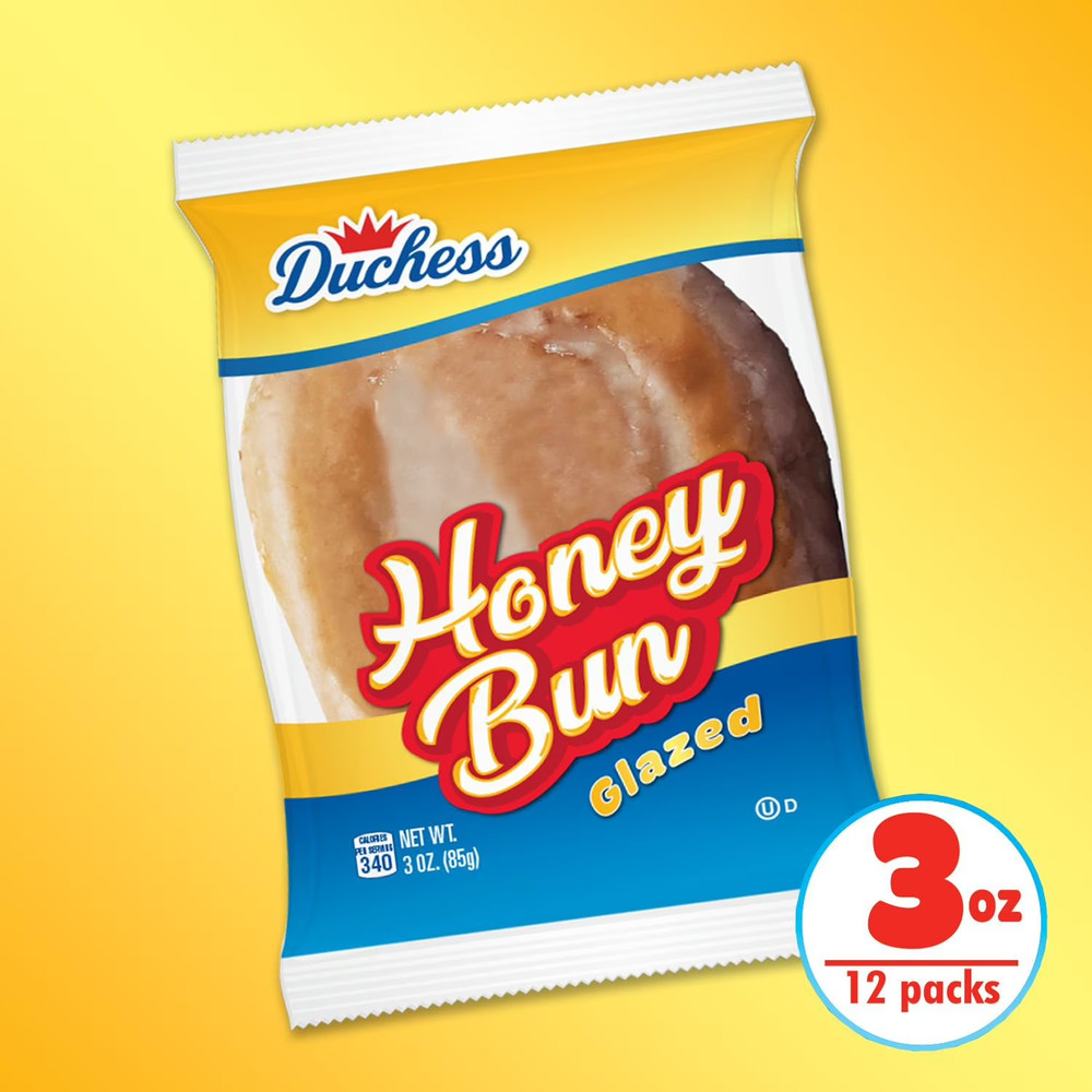 Duchess Honey Buns, 3 oz., 12 pk