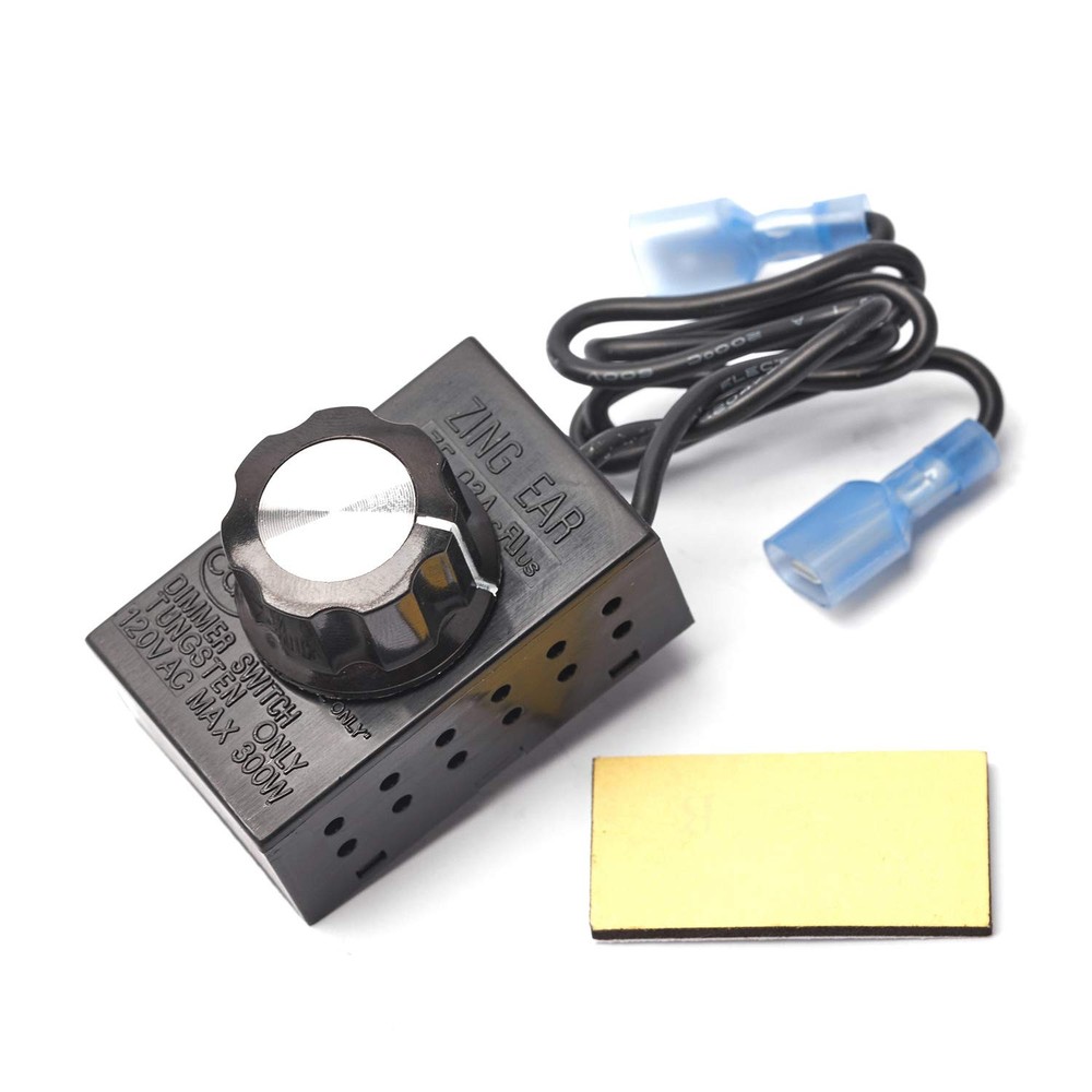 Criditpid Fireplace Stove Blower Fan Variable Rheostat Speed Control, Black