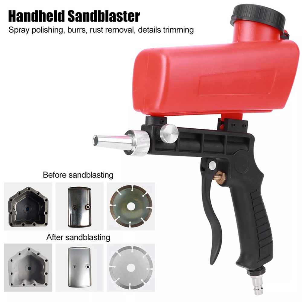 Pneumatic Sandblasting Machine Mini Handheld Spray Sandblaster Hand Tool