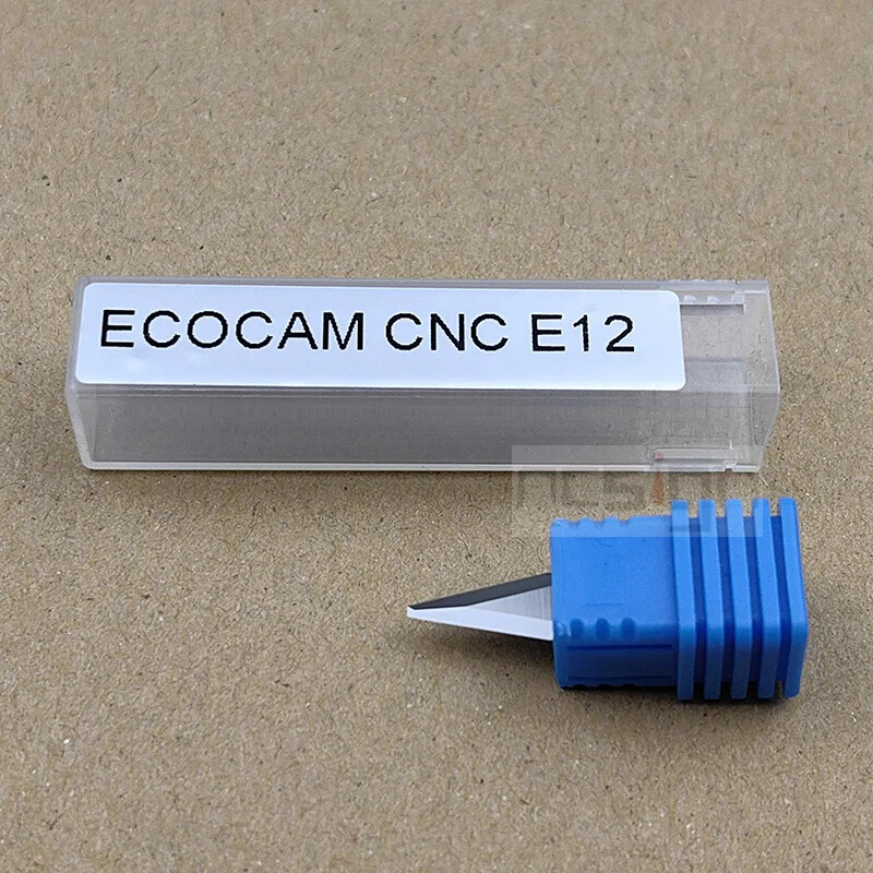 ECOCAM CNC E12 Solid Carbide Blade for CNC Tangential Cutting Modules 2pcs/lot