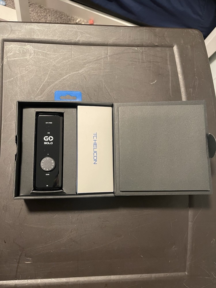 TC Helicon Go Solo Audio/Midi Interface for Mobile Devices