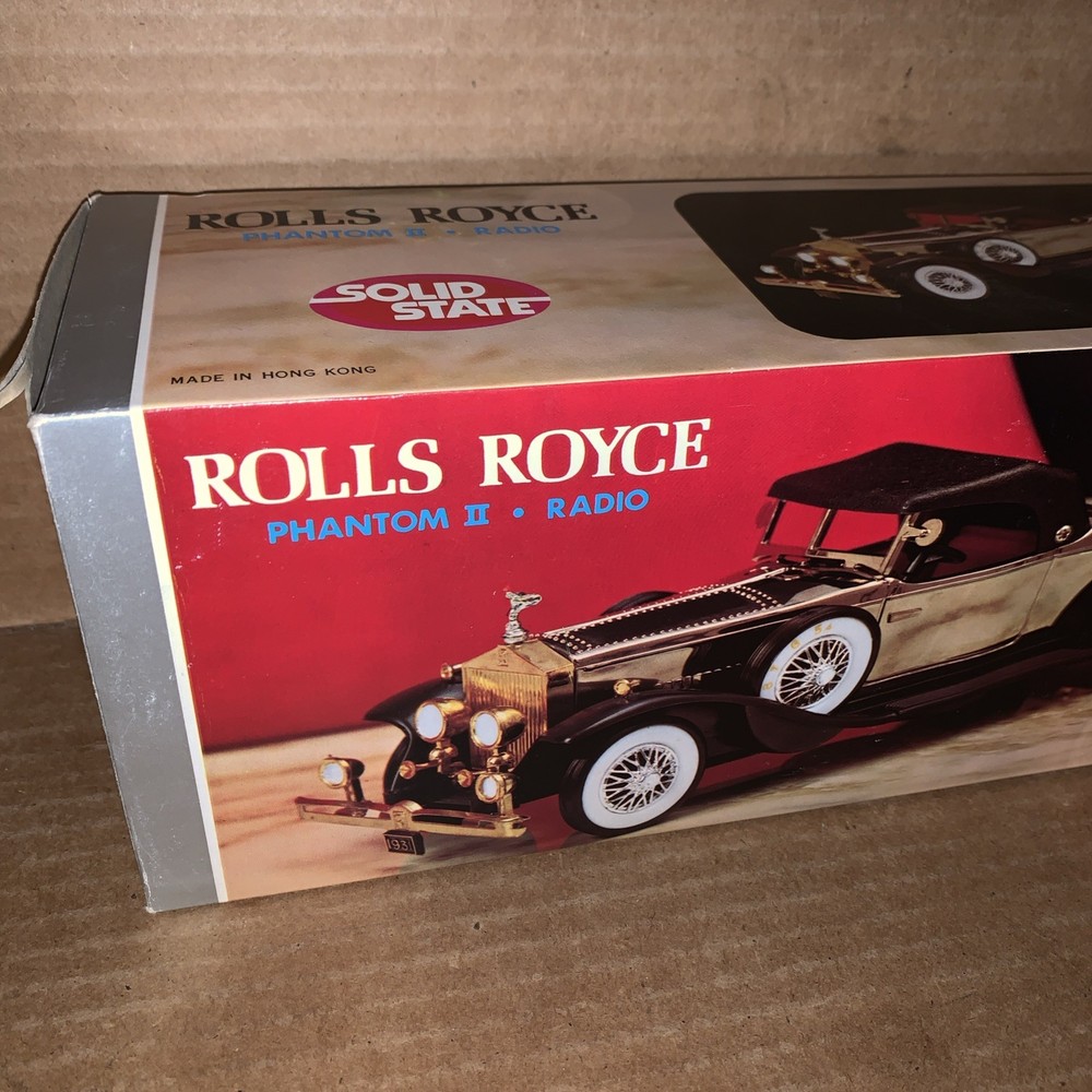 Vintage Rolls Royce Phantom II Radio Solid State New In Box