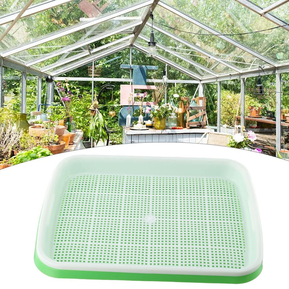 Nursery Pots Double Layer Germination Greenhouse Hydroponics Microgreens
