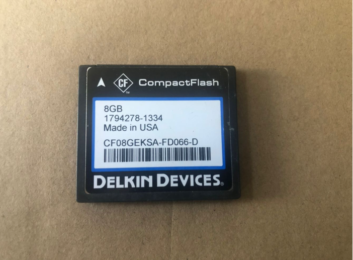 Delkin Devices 8GB COMPACTFLASH Memory Card