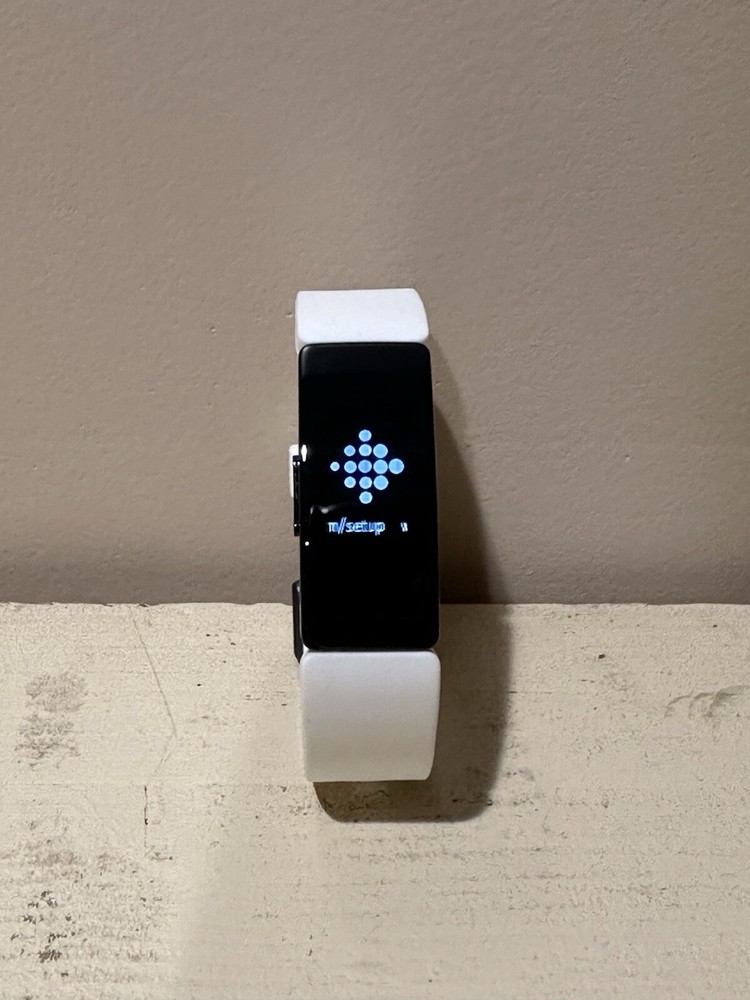 Fitbit Inspire HR Fitness Tracker - White - Tested