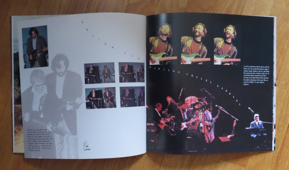 1989 ERIC CLAPTON "Journeyman" Concert Tour Program PRETENDING