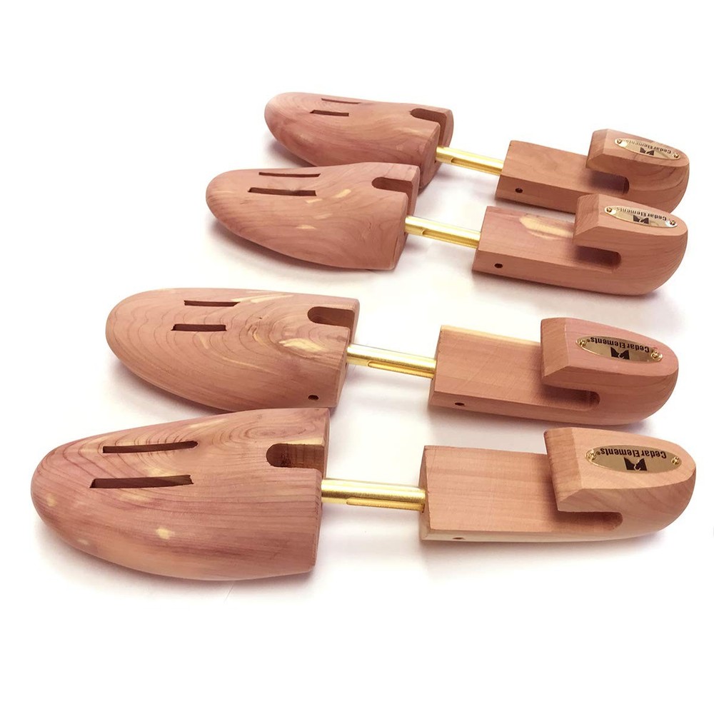 Slatted Cedar Shoe Trees - 2 Pack (Large)