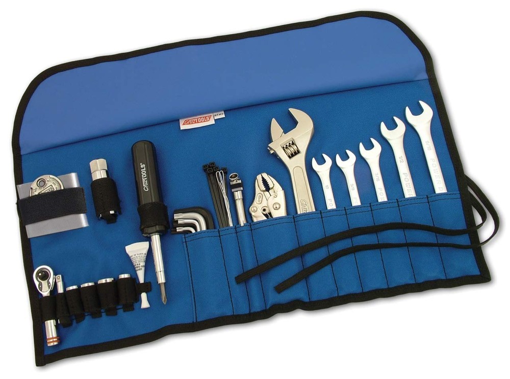 CruzTOOLS RTH3 RoadTech H3 Tool Kit for Harley-Davidson One Size, Black